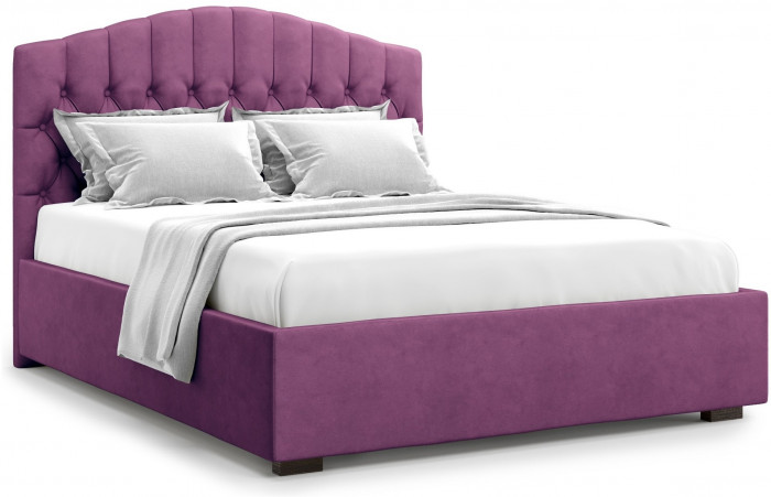 Кровать Lugano 160 с подъемным механизмом, Velutto 15