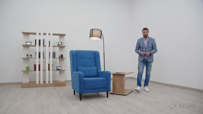 Кресло Корк серый