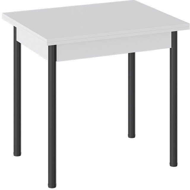 Родос Тип 2 стол с опорой d40 (Черный муар/Ателье темный)