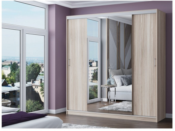 Шкаф-купе Альянс-3 ЛДСП (Венге)