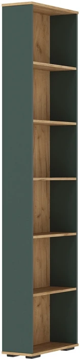 Норд Композиция Шкафов с антресолями + Терминал, Крафт золотой/Изумрудный