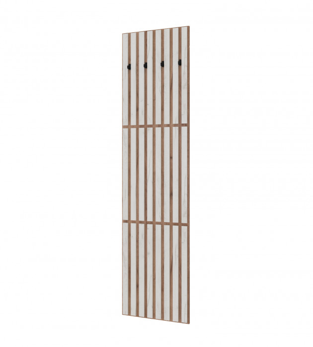 Модульная прихожая Кано, набор 3, Крафт табачный/Крафт белый