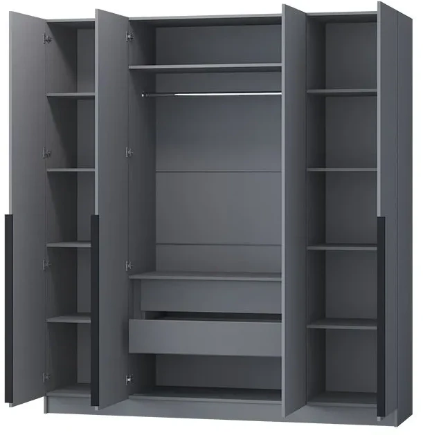 Шкаф Авангард 2000, Графит