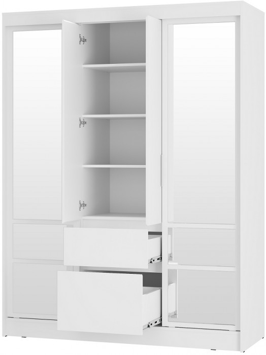 Шкаф-купе Симпл ШКК-06, белый