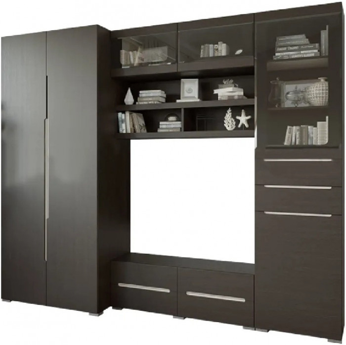 Гостиная Эколь вариант №1 (Дуб Сонома)