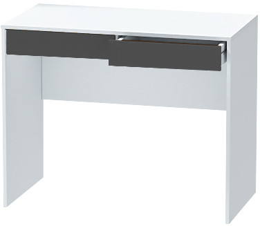 Столик туалетный "Иннэс-7", Белый/Графит