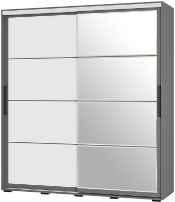 Шкаф-купе &quot;Крафт-6&quot; ШКК-06 графит