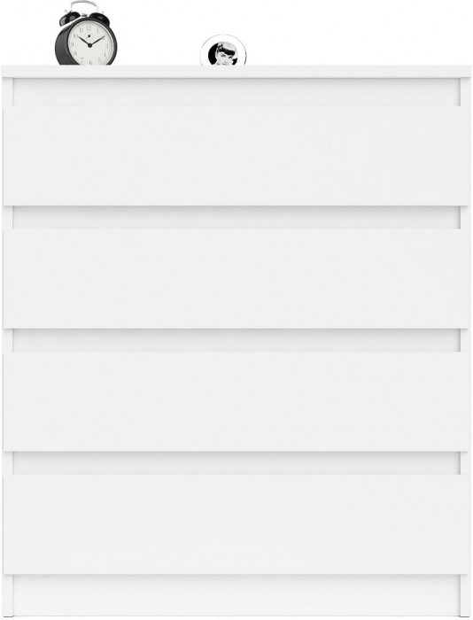 Мори Комод МК800.4, цвет белый, ШхГхВ 80,4х41х94 см.