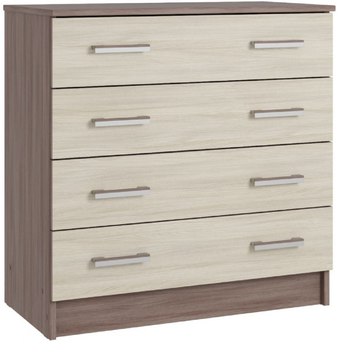 Комод К800 (Вотан / Белый гладкий)