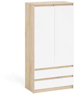 Мори Шкаф МШ900.1, дуб сонома/белый