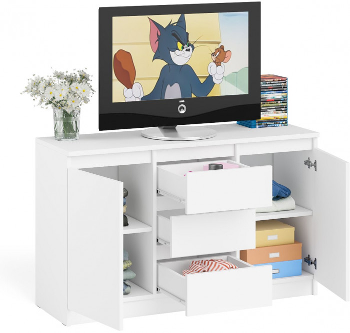 Мори Комод МК1200.3, белый