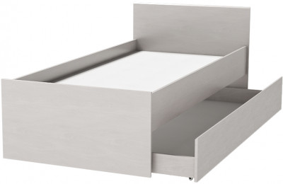 Кровать арт.015 (Выкатная часть), Ясень Анкор Светлый