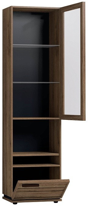 Шкаф для посуды Nature 13, дуб табачный