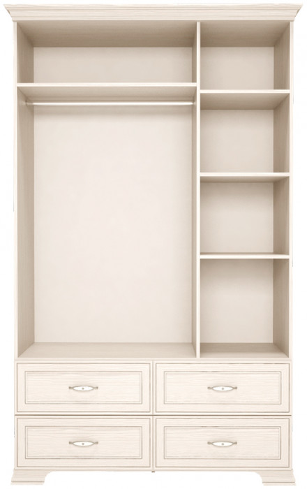 Шкаф для одежды 3-х дверный с зеркалом Венеция 01