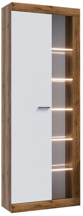 Прага Модульная Гостиная, вариант №5, делано/Белый глянец