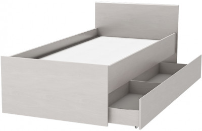 Кровать арт.015 (Ящик), Ясень Анкор Светлый