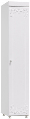 Шкаф-пенал 1дв. (гл.560) Италия ИТ-33 белое дерево