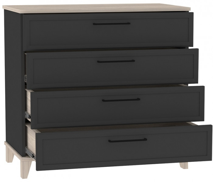 Детская Аурелио. Комплект 5, Антрацит, Блеквуд сатиновый