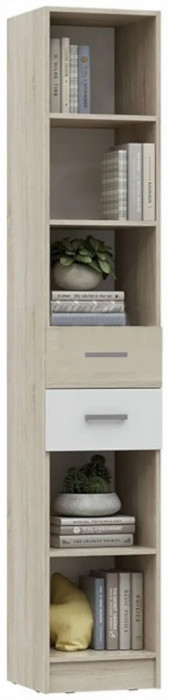 Мартина Стеллаж с ящиками (Крафт / Графит)