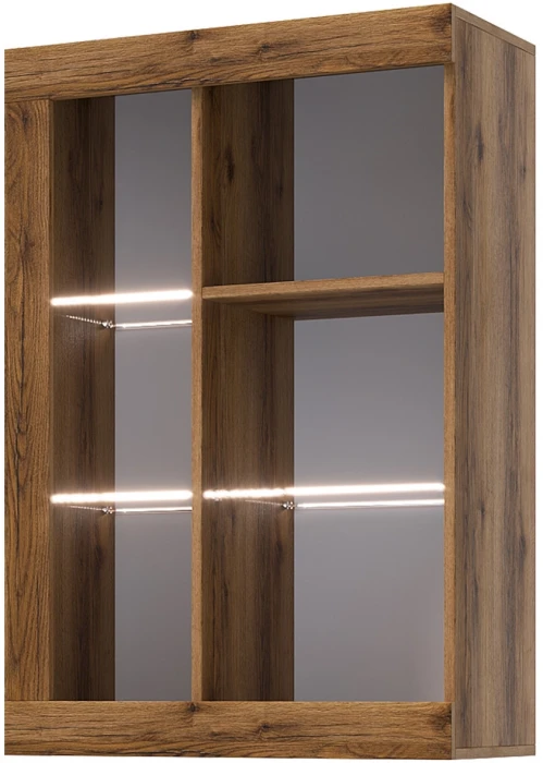 Прага Модульная Гостиная, вариант №5, Дуб Делано/Графит