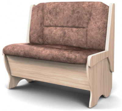 Скамья Лотос 950 ясень светлый/коньяк