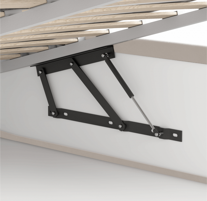 Кровать 120 с подъемным механизмом КРП-430-М-12, Микровелюр Zeekr-3