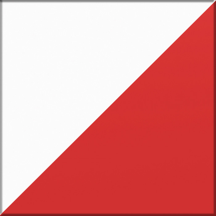 Кармин Комод-тумба 16.230.03 + Кармин Комод-тумба 16.230.03, цвет красный/белый, ШхГхВ 230,6х42,6х93,2 см., фасады с рисунком Бразильские домики