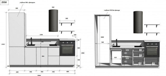 КГ 2550 ПВХ, Магнолия Арника РМ в.12