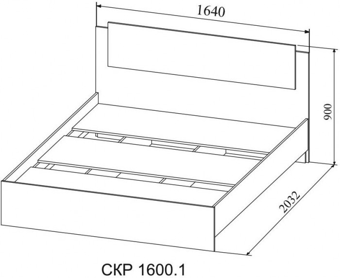 Модульная спальня Софи, композиция 4, Белый глянец/Дуб Сонома