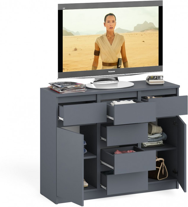 Мори Комод МК1200.4, графит