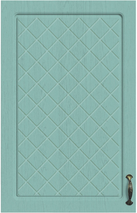 Ф-30 Модена (ШВ 500, ШН 500) МДФ дуб бирюза