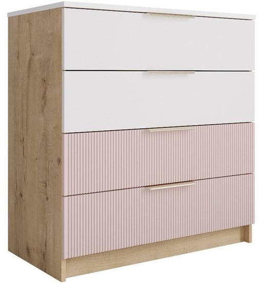 Модульная детская Лавис, композиция 1, Белый/Белый софт / Зеленый софт