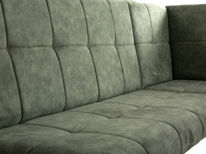 Модульный угловой диван Реал Мохито/Черный муар