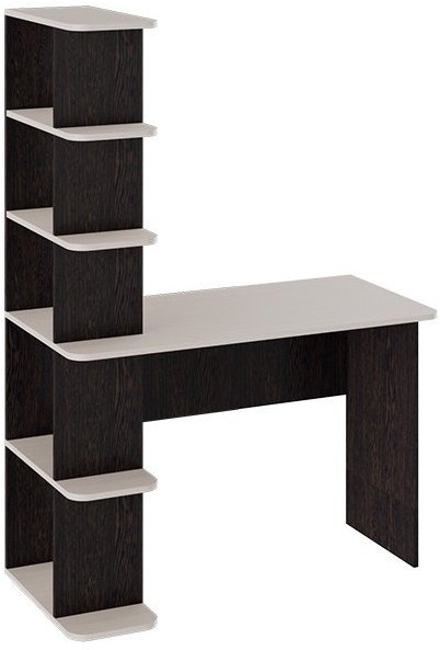 Стол письменный тип 4 (Дуб Молочный/Венге Цаво)