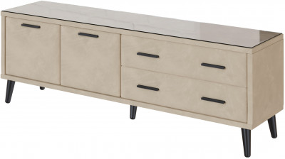 Тумба ТВ интерьерная Виго 1,6 бежевый