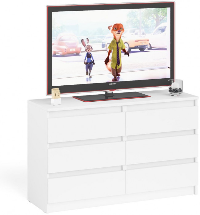 Мори Комод МК1200.6, белый