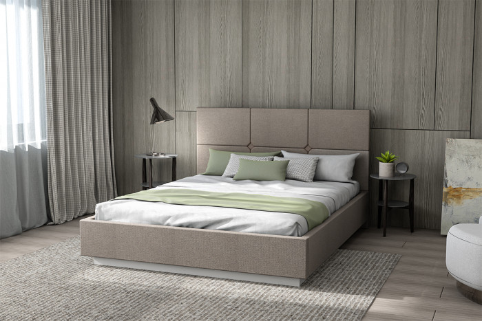 Кровать "Соната" арт.004 с подъемным механизмом, 140х200 - Sherlock 932