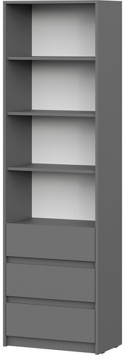 Стеллаж Айден СТЛ06-600, Графит серый