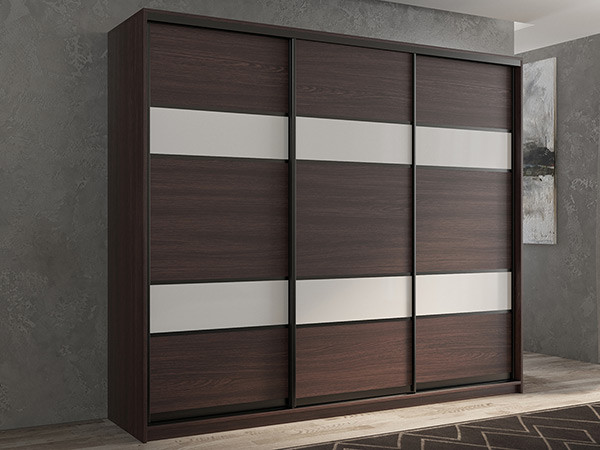 Шкаф-купе Кааппи 8 Венге 240х60х230 см