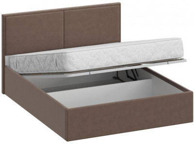 Кровать 160 с подъемным механизмом КРП-430-М-16, Микровелюр Zeekr-11