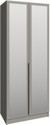 Шкаф Мадрид (0,9) с зеркалом, Мокко