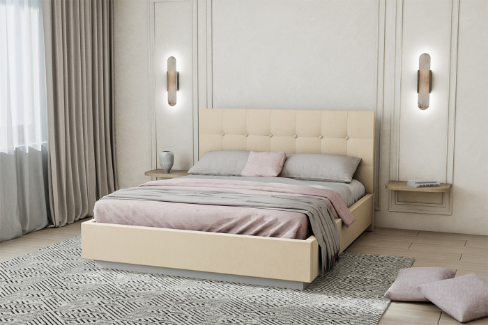 Кровать "Квадрат" арт.004 с подъемным механизмом, 160х200 - Alysia 003