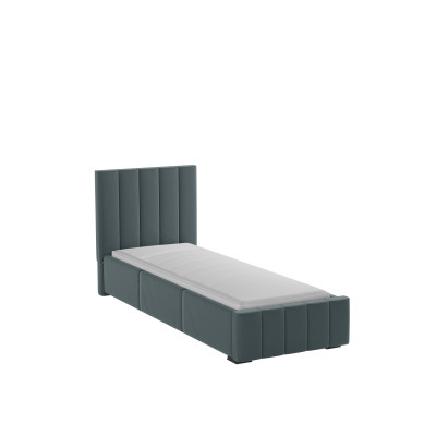 Нега Кровать интерьерная 900 серый, ортопед