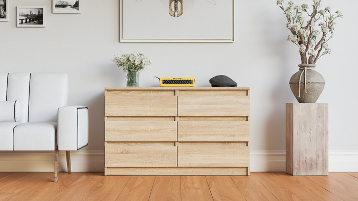 Мори Комод МК1200.6, дуб сонома