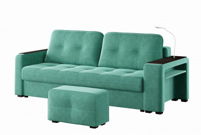 Диван Smart 4 пуф справа Б3-3Т-Б4 СК Кашемир 672