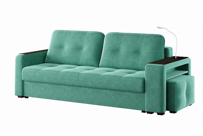 Диван Smart 4 пуф справа Б3-3Т-Б4 СК Кашемир 672