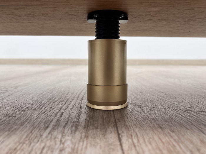 Тумба ТВ Парус-13 дуб крафт золотой/кашемир