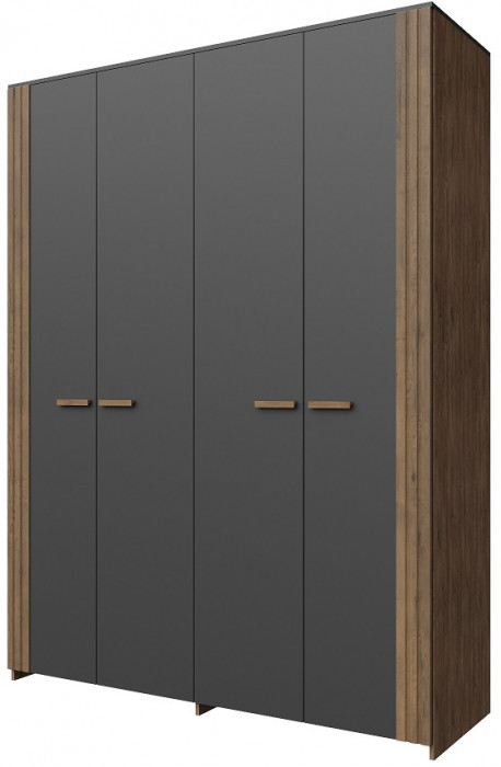 Модульная спальня "Каен" - Дуб стирлинг/Антрацит