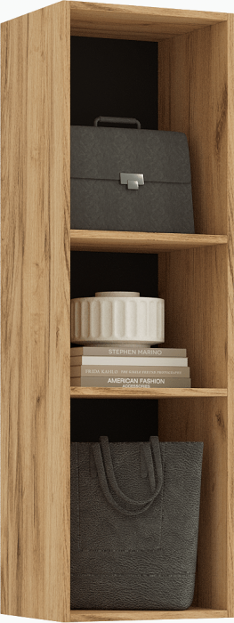 Нэнси LOFT Пенал навесной (исп1) (ЛДСП) (Дуб Крафт)