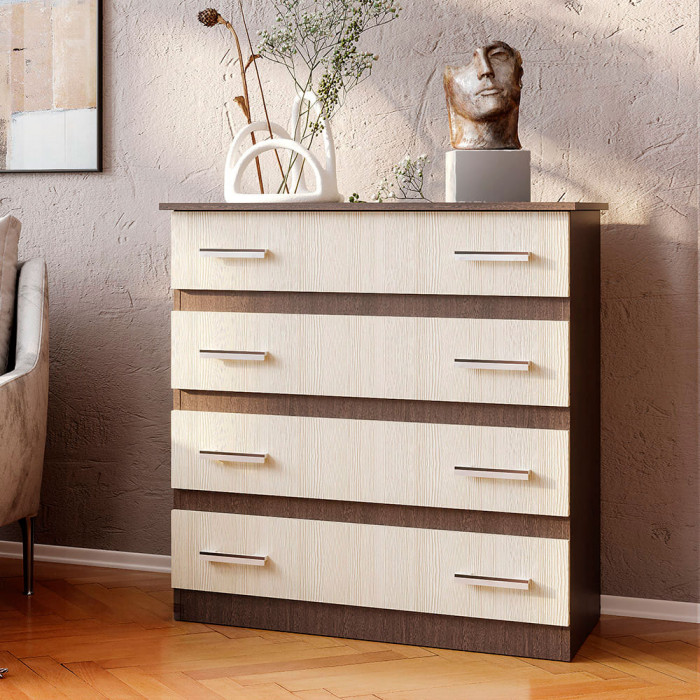 Комод "Стандарт №6" (882х920х460) венге/лоредо